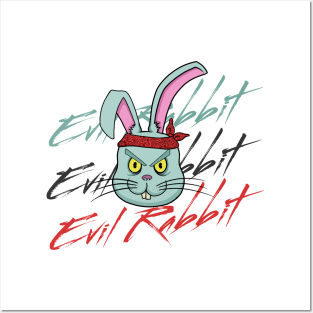 Evil Rabbit Posters and Art